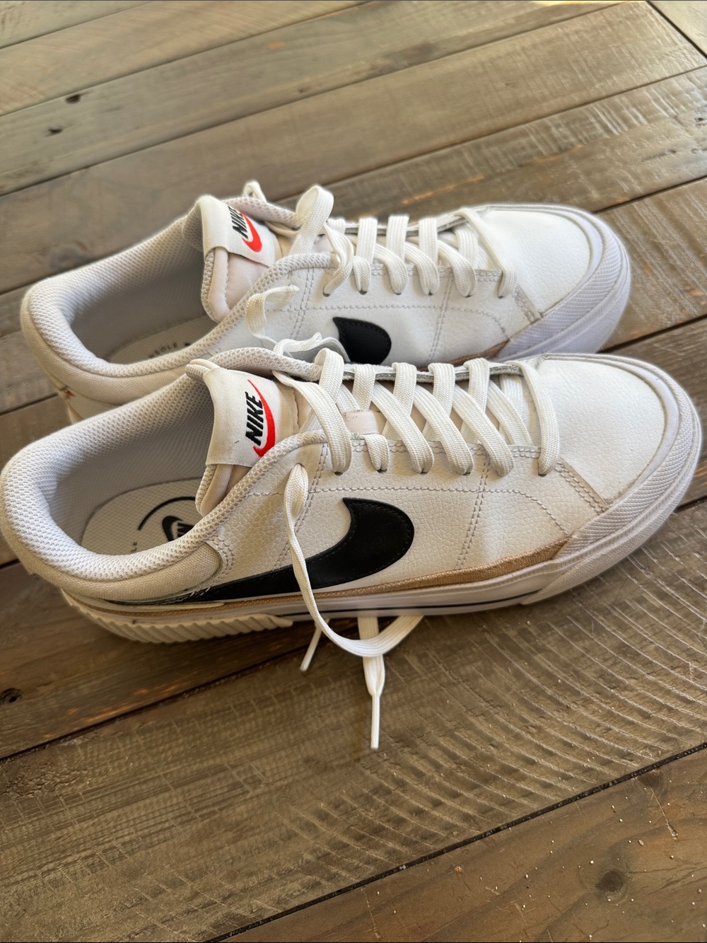 Nike Women’s Court Legacy Lift shoes platform SIZE 8.5